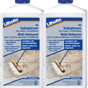 lithofin nettoyant de saleté - 2 x 1 litre - paquet avantageux