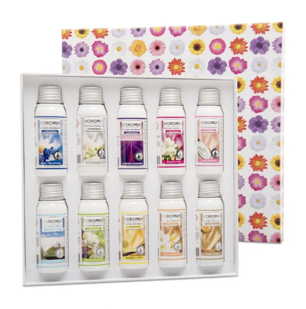 Horomia Horobox Fiori 10 x 50 ml de parfum pour le linge