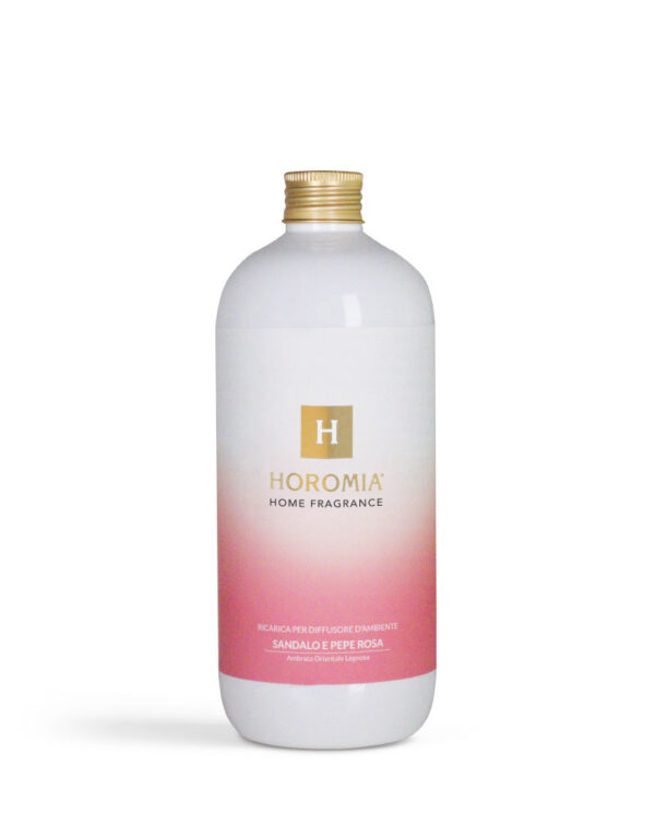 Recharge de bâtonnets parfumés Horomia « Sandalo e Pepe Rosa »