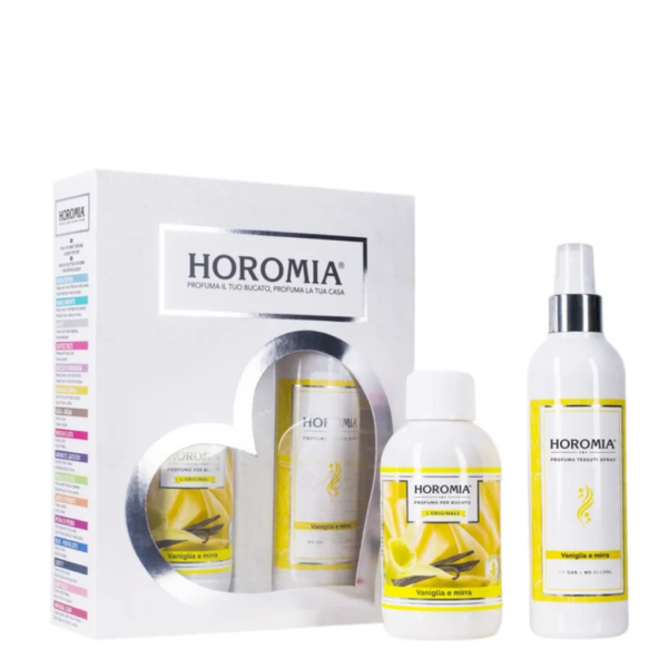 Coffret cadeau Horomia « Vaniglia e Mirra »